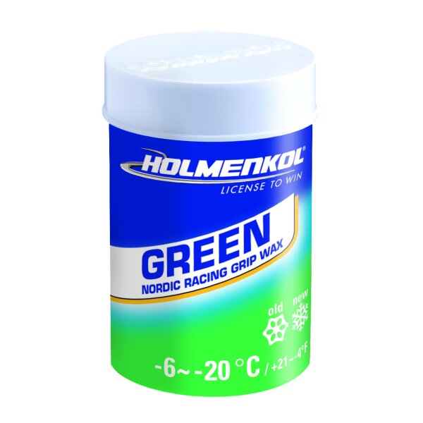 Holmenkol Grip green -6&deg;C/-20&deg;C 45 g