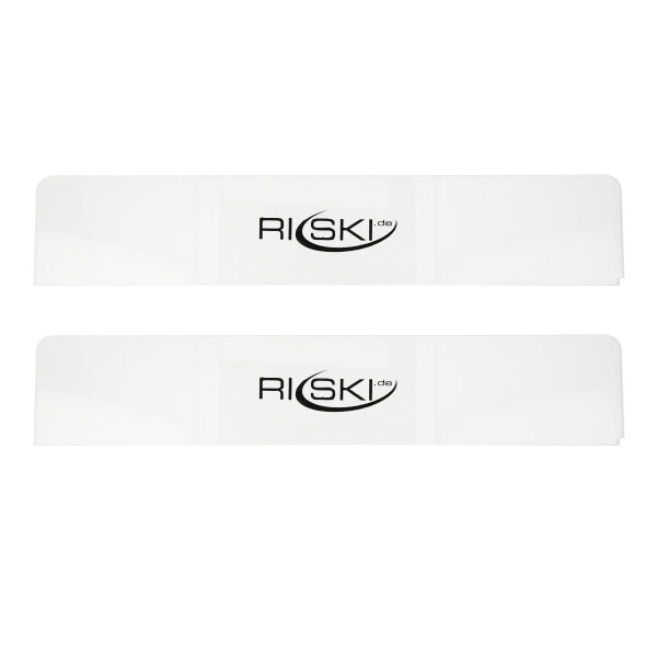 RiSki Snowboard Abziehklinge - Plexiklinge - Wachsabzieher 320x60x5mm Set (2 STK.)
