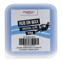 RiSki Rub On Ski Wax - Aufreibwax für Alpinski - universal 35g
