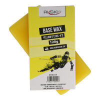 RiSki Skiwachs Base Wax Alpin gelb 120g