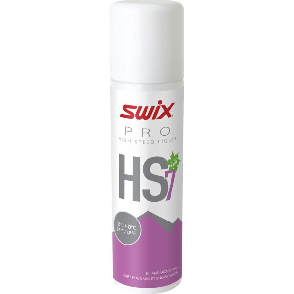 Swix HS7 Liquid Skiwachs, Violet -2°C/-7°C, 125ml
