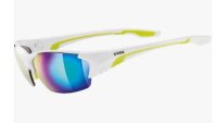 Uvex Blaze III Sportbrille weiß / grün