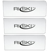 RiSki Ski Abziehklinge - Plexiklinge 3 mm Set (3 Stück)