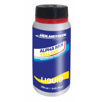 Holmenkol Alphamix Liquid Wax 250ml, yellow-wet
