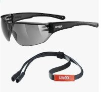 Uvex Sportstyle 204 smoke mit Brillenband